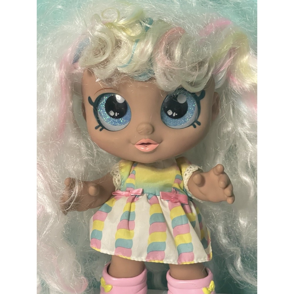 Kindi Kids Snack Time Friends Marsha Mello 10" Doll Stuffed Animal Bin T - Picture 2 of 3